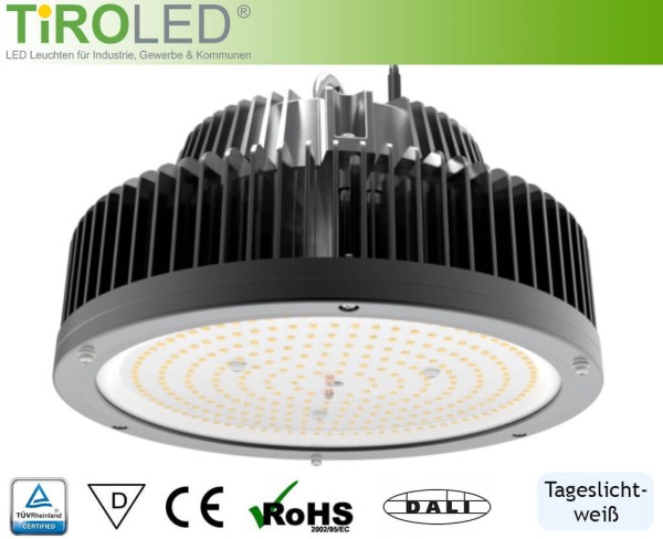 150 Watt LED Hallenleuchte | DALI-dimmbar | 120° Abstrahlwinkel | 24000 lm | 5700 K | IP65 | "Strato