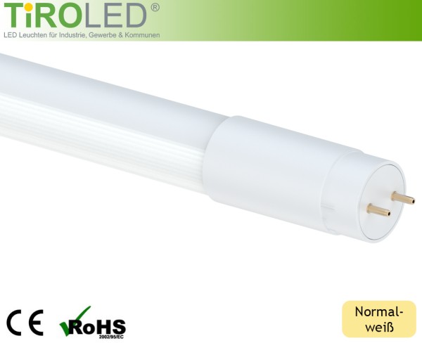 150 cm LED Röhre | nomalweiß - 4000 K | Energieklasse A | 13 Watt | matt | 2730 lm | "Solania-Green"
