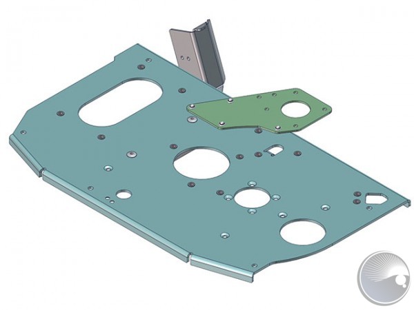 Color DX unit plate assy