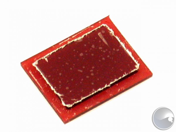 Red filter plate 2 x 7 segment