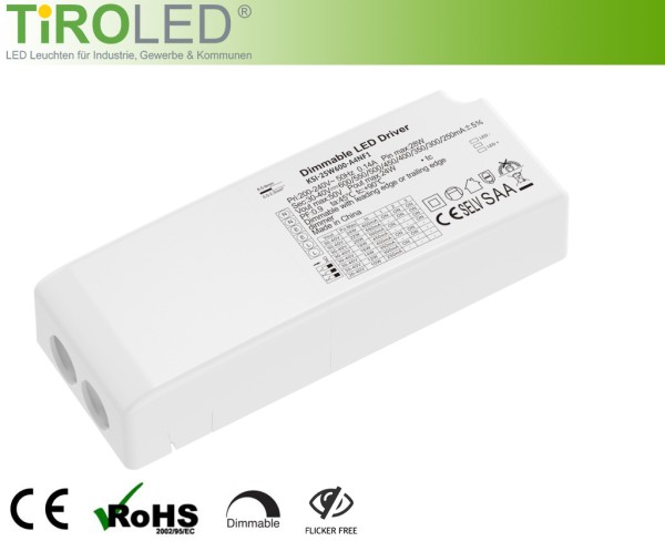 LED-Treiber | TRIAC für Phasendimmung | für 22 Watt "Rondo 4" Panels und | 18 und 22 Watt "Punta 2.0