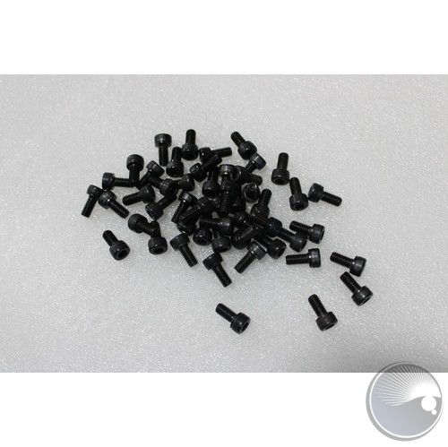 Fixings Bolt M5x10mm Hex Skt Steel Black