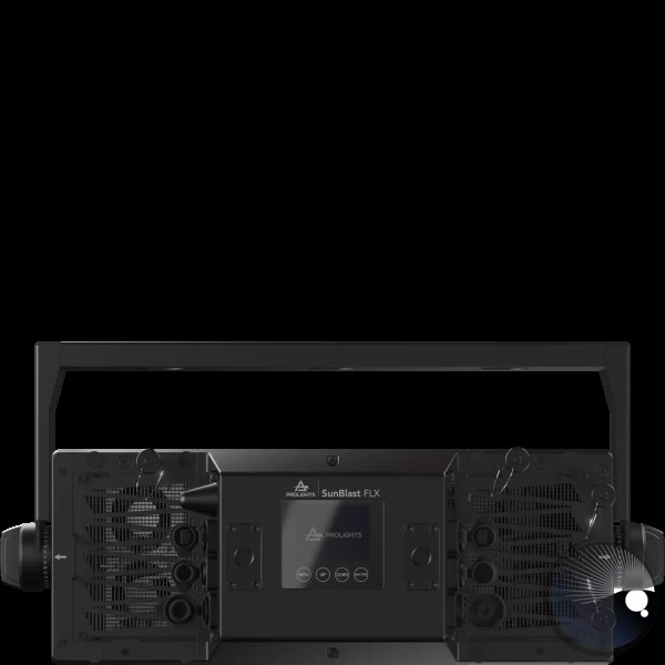 PL SunBlast FLX, RGB+warmweiß-LED Strobe, 16-Zellen, IP65, schwarz