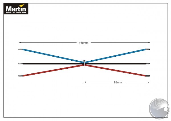 Wireset DMX ,Fibers.CMY